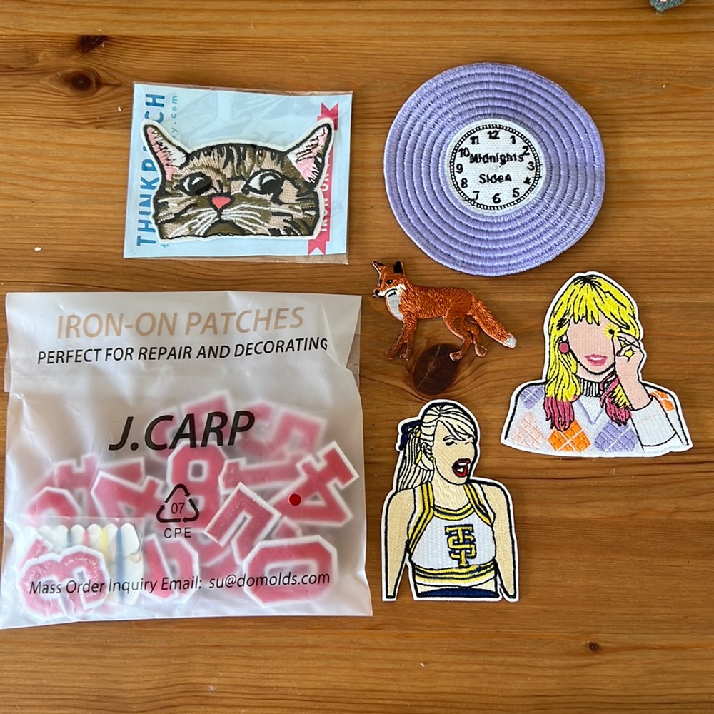 TAYLOR SWIFT patches for eras tour costume!
